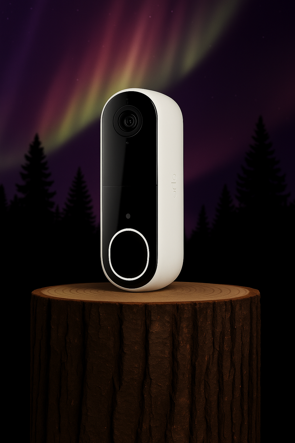 Doorbell 2K (2nd Gen) Wired/Wireless Smart Video Doorbell Camera with Head-To-Toe View and Night Vision - White